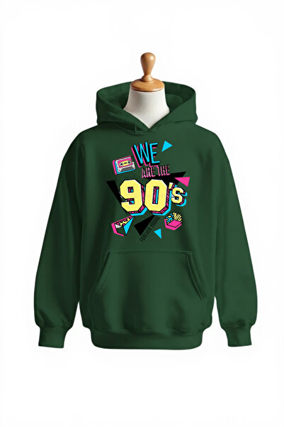 Vordevia Φούτερ "We Are The 90's" από βαμβάκι με στάμπα, 3 κλωστών, σε μεγάλο...