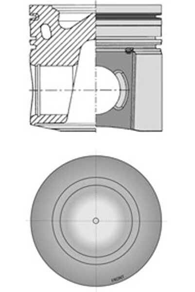 Kolbenschmidt Piston Daf Cf/Lf Kenworth T-Series
