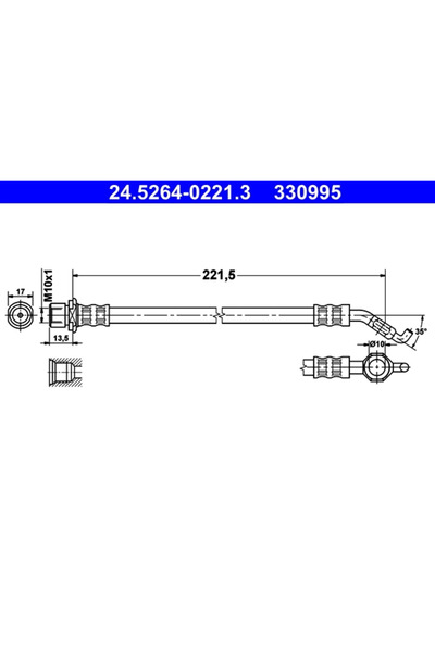 Ate Furtun Frana Toyota Corolla/Matrix/Opa