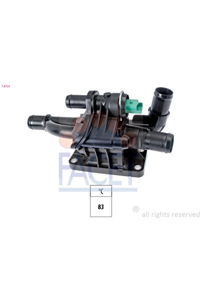 FACET Termostat Lichid Racire Citroen C2/C3 1/C3 Pluriel Ford C-Max/Fiesta 6/...