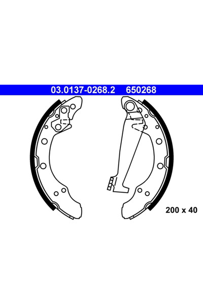 Ate Set Saboti Frana Audi 80 B3 Limuzina Seat Ibiza 2/Ibiza 4/Toledo 1 1983-2023