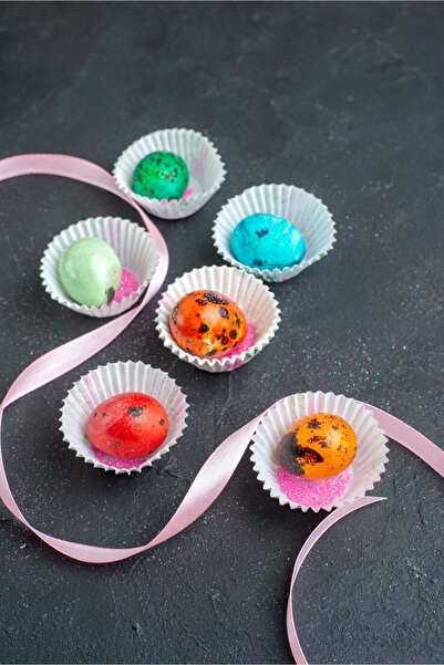 Genel Markalar Muffin Kek Kalıbı 200 Adet Büyük Boy Cupcake Kağıdı, Renkli Kağıt