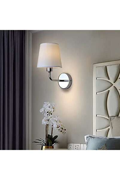 HAMER Modern Single Silver Wall Lamp E14*1L