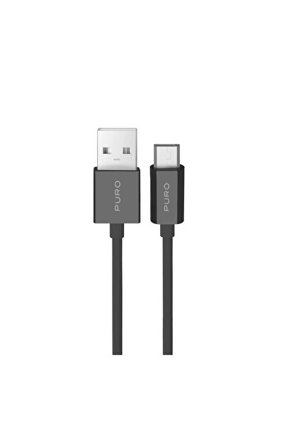 Other Kabel przewód USB-A - microUSB TPE 12W 1m - czarny