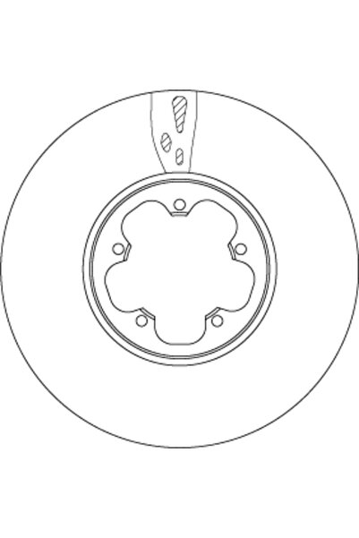 TRW Disc Frana Ford Tourneo Custom V362 Bus/Transit Custom V362