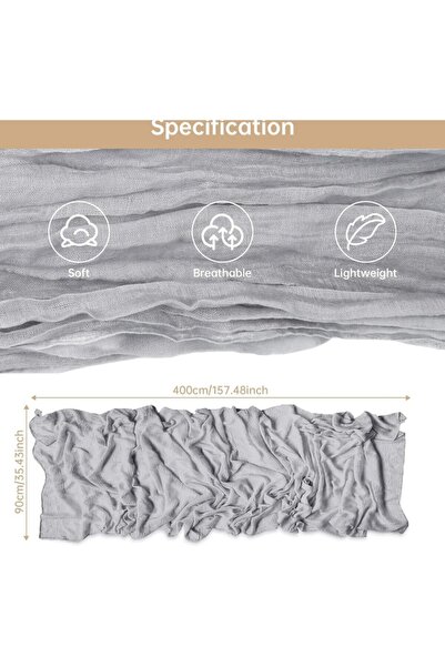 DELPI Traversa de masa Delpi, 90x400cm, poliester lavabil, Blue