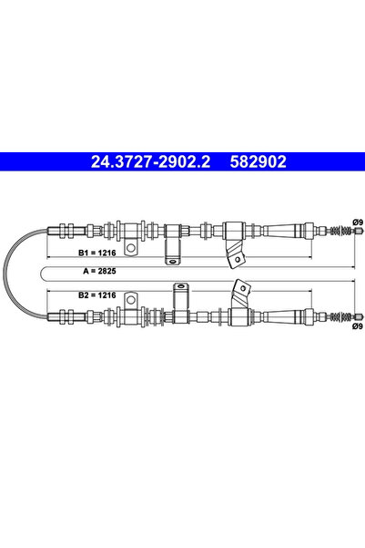 Ate Cablu Frana De Parcare Daewoo Matiz