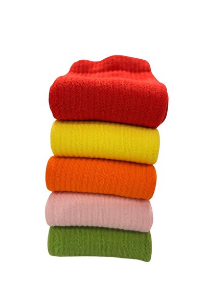 bahia butik aksesuar 5-Piece Set of Perfumed Women's Sports Socks – Seamless ...