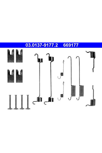 Ate Set Accesorii Sabot De Frana Ford Escrt 6/Mondeo 1/Mondeo 2