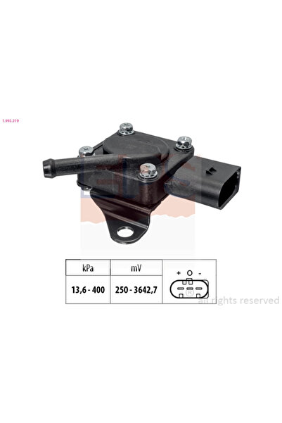 Eps Senzor Presiune Gaze Evacuare Bmw 1/3/5