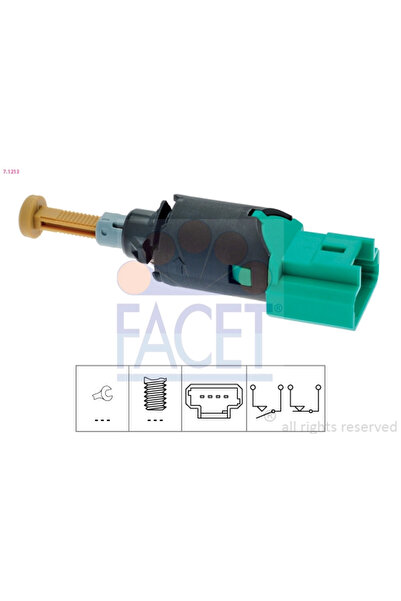 FACET Comutator Lumini Frana Citroen C3 Picasso/C3 Pluriel/C4 Grand Picasso 1...