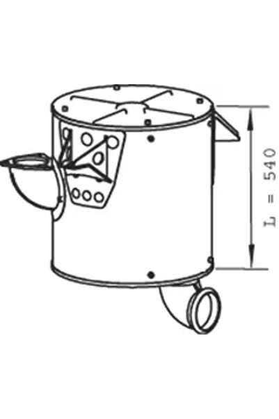 Dinex Toba Esapamet Intermediara Daf Cf 75/Cf 85