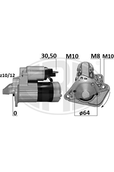 ERA Starter Renault Duster (hm_) 2019-2024 Diesel