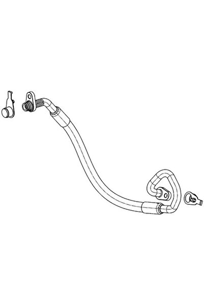 MAHLE Conducta Inalta Presiune Aer Conditionat Citroen C5 2/C5 3 Peugeot 407