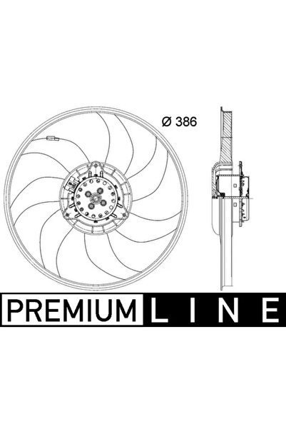 MAHLE Ventilator Radiator Opel Adam/Corsa D/Corsa E Vauxhall Adam/Corsa Model...