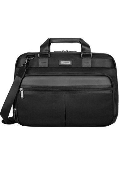 Targus Mobile Elite Laptop Bag for 15.6-inch Laptops, TSA Checkpoint-Friendly, Black
