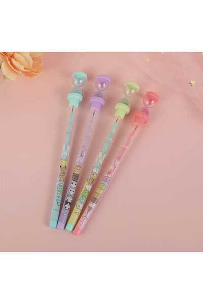 Twins Stars 4 ADET Kum Saati Kurşun Kalem Kum Saatli Yumurtlayan Geçmeli Kalem