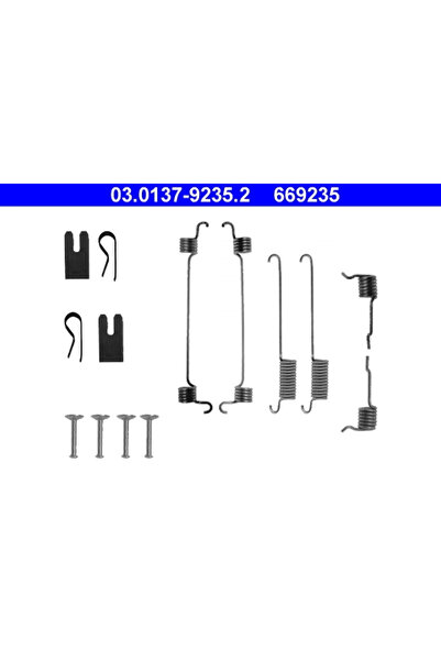 Ate Set Accesorii Sabot De Frana Ford Focus 1 1998-2007