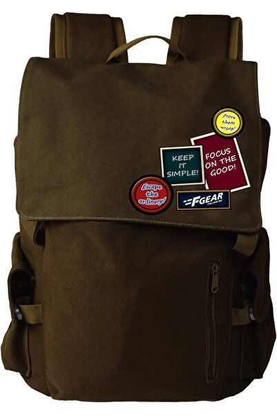 F Gear Milestone Canvas 20L Stylish Backpack