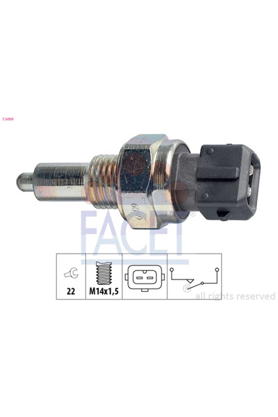 FACET Comutator Lampa Marsalier Audi 100 C4/80 B4/V8 Citroen Ax/Bx/Xm