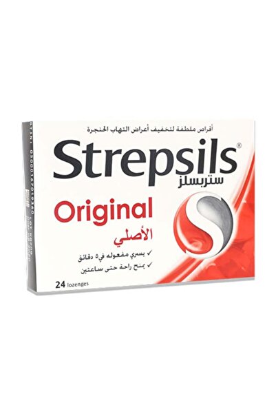 STREPSİLS 24-Piece Regular Original 100g