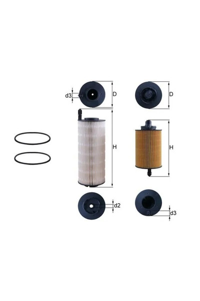 MAHLE Filtru Combustibil Daf Xf 2/Xg