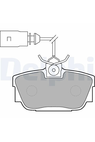 DELPHİ Set Placute Frana Frana Disc Vw California T4 Camper/Transporter T4 Bu...