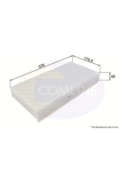 Comline Кабинен въздушен филтър Citroen Jumpy 2 Fiat Scudo Bus/Scudo Body/Scu...