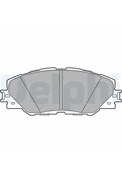 DELPHİ Комплект накладки за дискови спирачки Lexus HS Toyota Auris/Corolla Li...