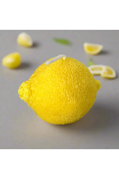 Unbraded Lumânare Parfumată Lămâie Fresh 70g – Ceară Naturală Handmade