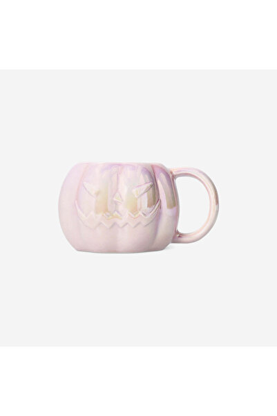 Flying Tiger Copenhagen Balkabağı Şeklinde Pembe Seramik Kupa 330 ml