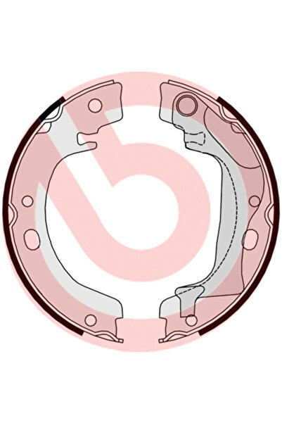 Brembo Set Saboti Frana Frana De Mana Toyota Corolla