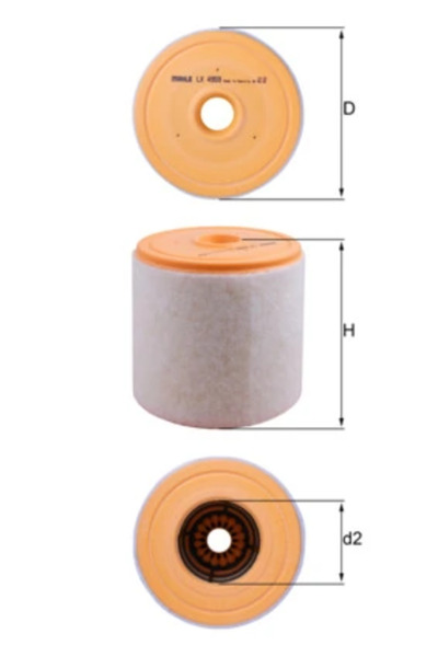 MAHLE Filtru Aer Audi A6 Allroad C8/A6 C8/A7