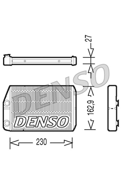 DENSO Schimbator Caldura Incalzire Habitaclu Citroen Jumper 2 Bus/Jumper 2 Ca...