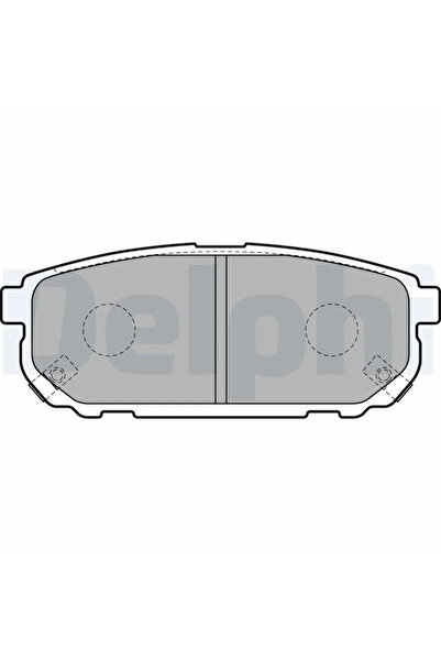 DELPHİ Комплект спирачни накладки за дискови спирачки Kia Sorento 1