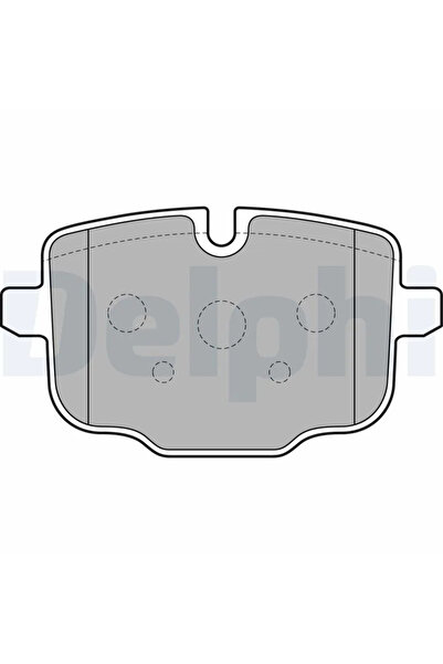 DELPHİ Set Placute Frana Frana Disc Bmw 5/6