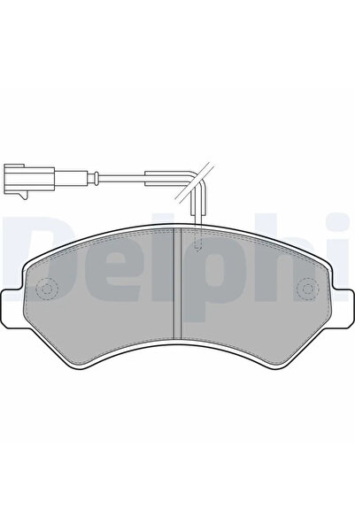 DELPHİ Set Placute Frana Frana Disc Citroen Jumper 2 Bus/Jumper 2 Caroserie/J...
