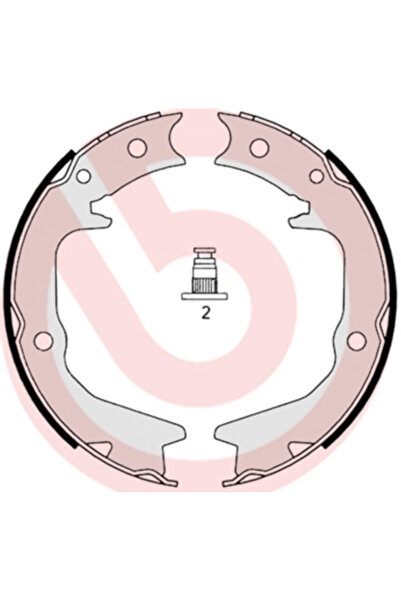 Brembo Set Saboti Frana Frana De Mana Chrysler Sebring Mitsubishi Eclipse 1/E...