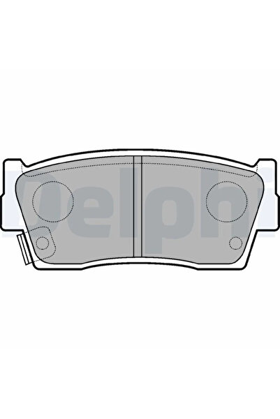 DELPHİ Set Placute Frana Frana Disc Suzuki 10-90/Vitara