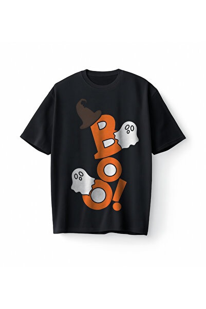 Bumeta Boo Halloween Oversize Unisex T-Shirt T-Shirt Special for Halloween