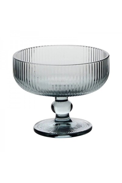 Secret de Gourmet Set of 12 ice cream and dessert cups, Ema Grey, 340 ml