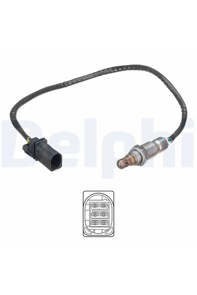 DELPHİ Ламбда проби Audi A1 Seat Ibiza 4/Toledo 4