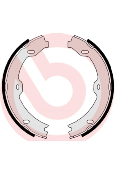 Brembo Set Saboti Frana Frana De Mana Maybach 57 Mercedes-Benz E-Class/S-Clas...