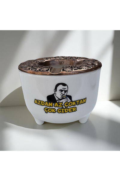 İlbay Çini Takı Ayşen Ashtray Is Less Expensive Than It Is Worth, Much More Than It Is Worth.