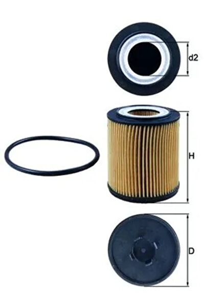 MAHLE Filtru Ulei Opel Astra G/Corsa C/Omega B Vauxhall Astra Model 4/Corsa M...