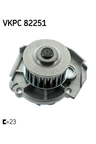 SKF Pompă De Apă, Răcire Motor Vkpc82251 Fiat 500/Albea/Brava Lancia Musa/Y/Y...