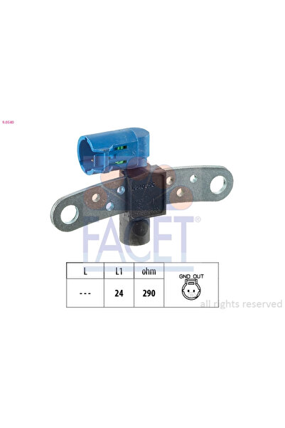 FACET Senzor Impulsuri Arbore Cotit Nissan Kubistar Caroserie