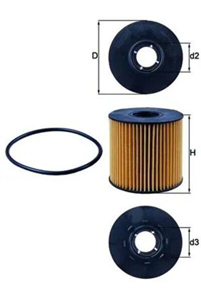 MAHLE Filtru Ulei Nissan Interstar Bus/Interstar Caroserie/Primastar Bus Opel...