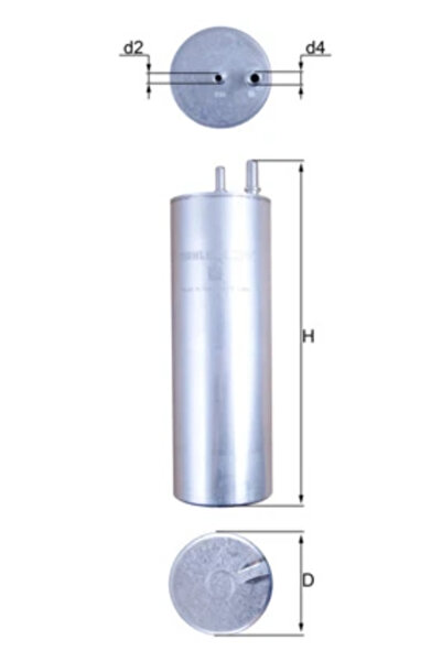 MAHLE Filtru Combustibil Vw Multivan T5/Multivan T6/Transporter T5 Bus