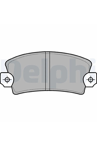 DELPHİ Set Placute Frana Frana Disc Citroen Lna/Visa Opel Ascona C/Vectra A